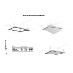 Flush frame voor Ecosun panelen